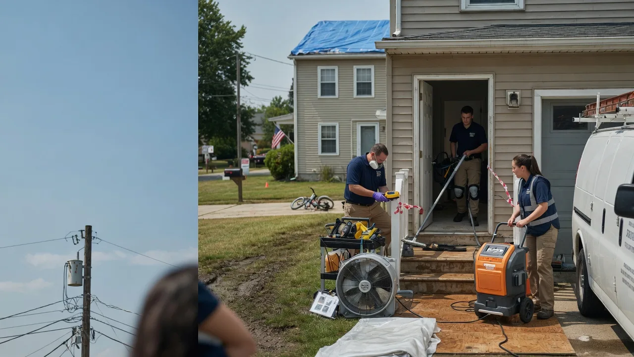 Water Damage Repair in Alverda, PA near me